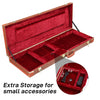New Electric Guitar PU Leather Square Hard Case Lockable High Grade Surface UK