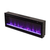 Wall Insert / Wall Mounted 60inch Electric LED Fireplace Inset Fire Living Room