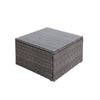 Rattan Garden Furniture Set 4-Seater Combo Modular Sofa w/ Cover Patio Outdoor