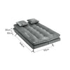 3 Seater Sofa Bed Recliner Couch Chair Bed Click Clack Sleeper Sofabed Settee