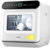 Table Top Dishwasher Mini Tabletop Dishwasher 6L Built-in Water Tank