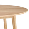 Dusk Heidi Solid Oak 4-6 Seater Round Dining Table Natural RRP £899