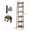 6 Tiers Bookshelf Ladder Display Storage Shelving Kitchen Plant Unit with Hook