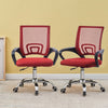 Mesh Office Chair Computer Cushioned Home Swivel Leather Small Adjustable Chairs
