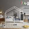 Treehouse Single Bed Frame 3FT Kids Sleeper Wooden House Low Childs Canopy Bed