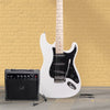 Glarry GST Stylish Basswood Electric Guitar 6 Strings Kit for Student With AMP