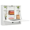 Wall-mounted Drop-leaf Table Folding Floating Laptop Desk Workstation Space Save