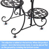 Nordic Style Multi-layer Plant Stand Flower Shelf Holder Household Iron Art Rack