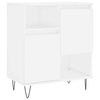 Lechnical Sideboards 2 pcs White Engineered Wood,Sideboard Storage J8V3