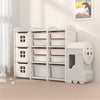 Children's Toy Storage Playroom Shelf Rack Kids Large Drawers Cabinet Box UK
