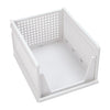 4x Stackable Wardrobe Drawer Units Organizer Clothes Closet Storage Basket Boxes