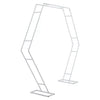 Wedding Round/Heart Arch Stand Backdrop Metal Frame Party Flower Balloons Rack