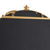 Large Ornate Gold Arched Full Length Wall Leaner Floor Mirror 180cm x80cm Mirror