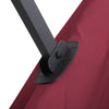 Patio Parasol Base Sets Offset Cantilever Umbrella Sun Shade Rainproof Canopy