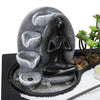 Electric Relaxation Waterfall Indoor Desktop Decor Water Fountain with LED Light