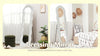 Full Length Mirror, Standing, Leaning or Wall Mirror, White