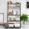 Multifunctional Kitchen Shelves Bookshelf Plant Stand Workstation Free Standing