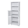 Bathroom 64'' Tall Cabinet Storage Cupboard Tallboy Free Standing Wood Furniture