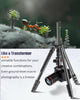 CAMBOFOTO 74‘’/188cm Professional Camera Tripod, Portable Tripod 188cm/Monopod
