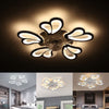 LED Ceiling Fan Light Dimmable Bedroom Chandelier Lamp w/Remote WINTER BIG SALE