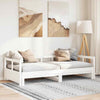 Daybed without White 90x200 Solid Wood Pine S3D5