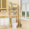 3-Tier Over Toilet Organizer Rack Freestanding Above Toilet Shelf for Bathroom