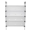 Dustproof Shoe Cabinet Rack Storage Cupboard Footwear Stand Hallway Shelves