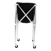 Foldable Tennis Ball Hopper Basket Cart Light Aluminum Alloy Trolley BA