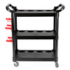 3 Tier Heavy Garage Workshop Tool Storage Trolley Cart Dolly 150kg mechanic diy