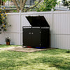 Outdoor Wheelie Bin Storage MetalStore Cover Garden Rubbish Dustbin Shed Storage