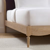 Dusk Versailles Plum Velvet & Natural Wood Effect King Size Bed Frame RRP £699