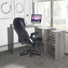 Computer Desk PC Table L-shaped Corner w/Shelves/Drawers Workstation Home Office