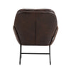 Upholstered Soft Velvet PU Armchair Lounge Button High Back Chair Fireside Sofa