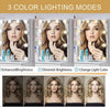 LED Mirror Dressing Table with Stool Set Makeup Desk Vanity Table Lights