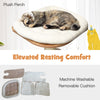 Cat Tree 179 Cm Small Cat Tower Indoor Kitten Activity Center Climbing Stand