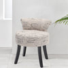 Upholstered Vanity Stool Dressing Table Dining Chair Retro Vintage Piano Seat UK