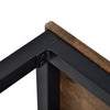 Dining Table Chair and Bench Set 6 Industrial Style Kitchen Dining Table Set