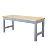 Solid Pine 2 / 3 Seater Bench Seat Shabby Chic Wooden Kitchen Garden Dining Room
