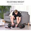 Adjustable 2-in-1 Barbell Dumbbell Weight Set Home Gym Fitness Equipment 25kg