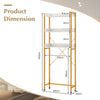 3-Tier Bathroom Organizer Over The Toilet Storage Shelf Rack Adjustable White