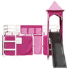 ' Loft Bed with Tower 90x200 Solid Wood Pine R5K2
