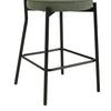 Dusk Mia Set of 4 Barstools - Matte Velvet - Sage Green RRP £298