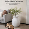 Smart Plant Cat Litter Box Electronic Odor Removal & Sterilization w/ Faux Plant