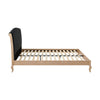 Dusk Chambery Ink Matte Velvet King Size French Style Bed Frame RRP £599