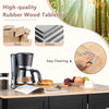 Mobile Kitchen Island Cart Rolling Kitchen Island Trolley Cupboard w/Drawers