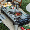 Portable Double / Single Burner Gas Stove Camping Butane Cooker Barbecue Stove