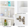 Bathroom Cabinet Wall Mounted Mirror Door Storage Cosmetic Make-up Magnifier
