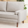 Velvet Sofa with 2 Pillows 2/3 Seater Modern Couch Love Seat Settee Home Office