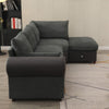 Panana Sofa Suite Set 3 2 or Corner Chaise in Dark Grey Or Light Grey