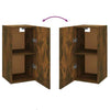 TV Cabinets 7 pcs Smoked Oak 30.5x30x60 Engineered Wood L0F9